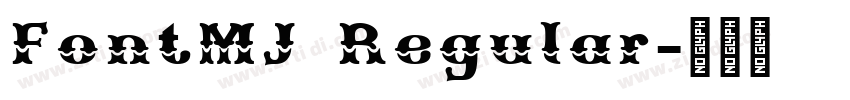 FontMJ Regular字体转换 FontMJ Regular字体转换